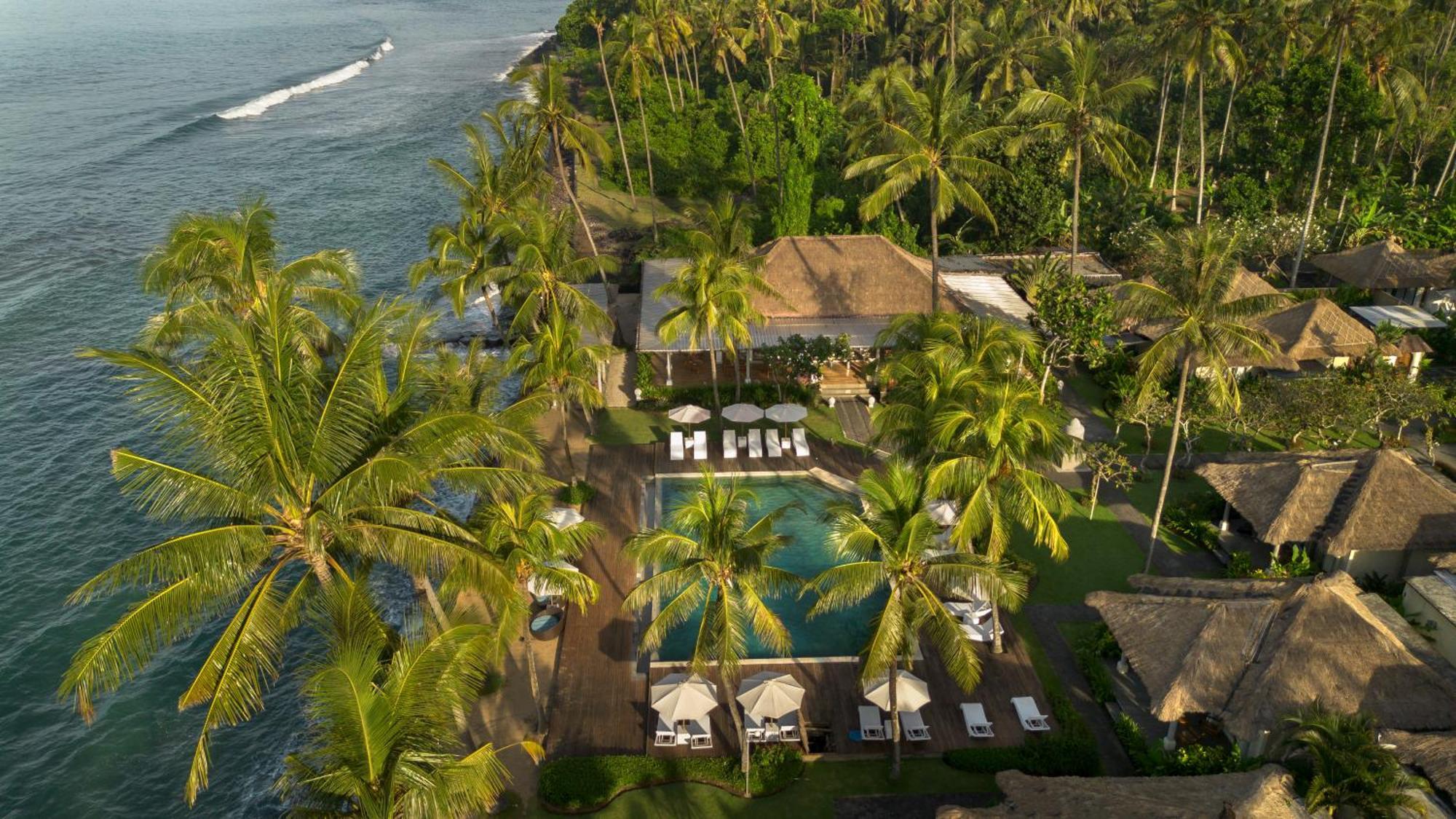 Nirwana Beach & Resort Candidasa Esterno foto